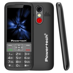 POWERTECH κινητό τηλέφωνο Sentry 3.36, 3.36", dual SIM, πλήκτρο SOS, μαύρο POWERTECH κινητό τηλέφωνο Sentry 3.36, 3.36", dual SIM, πλήκτρο SOS, μαύρο