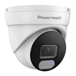 POWERTECH IP κάμερα PT-1593 με μικρόφωνο & Full Color λειτουργία, 8MP, 2.8mm, PoE, IP67