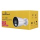 POWERTECH υβριδική κάμερα CCTV PT-1585 με μικρόφωνο & Full Color λειτουργία, 8MP, 2.8mm, IP67