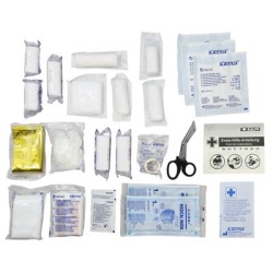 KALFF kit πρώτων βοηθειών για οχήματα FK7151-99, DIN 13164-2022, κόκκινο