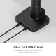 BRATECK gaming βάση γραφείου για 2x οθόνες LDT95-C024UCP, 24-57", έως 27kg, heavy duty BRATECK gaming βάση γραφείου για 2x οθόνες LDT95-C024UCP, 24-57", έως 27kg, heavy duty