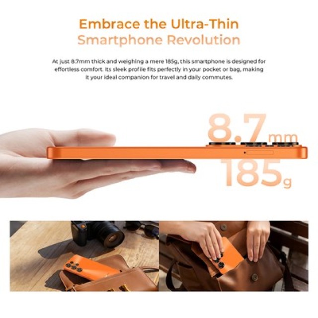 OUKITEL smartphone C26, 6.63", 6/128GB, 5150mAh, πορτοκαλί OUKITEL smartphone C26, 6.63", 6/128GB, 5150mAh, πορτοκαλί
