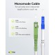 GOOBAY καλώδιο οπτικής ίνας SC-APC σε LC-UPC 59611, Singlemode OS2, 5m, λευκό GOOBAY καλώδιο οπτικής ίνας SC-APC σε LC-UPC 59611, Singlemode OS2, 5m, λευκό
