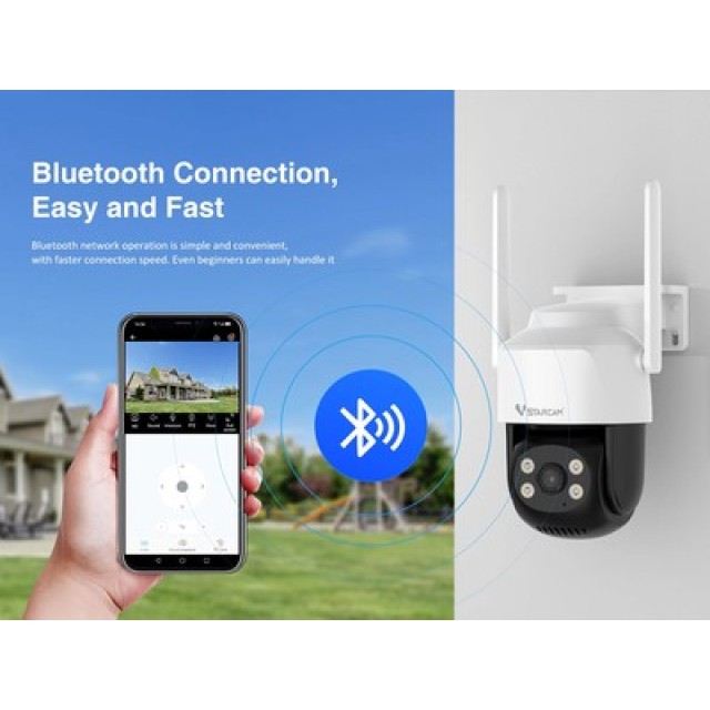 VSTARCAM smart κάμερα CS622, 3MP, WiFi, PTZ, SD, IP66 VSTARCAM smart κάμερα CS622, 3MP, WiFi, PTZ, SD, IP66