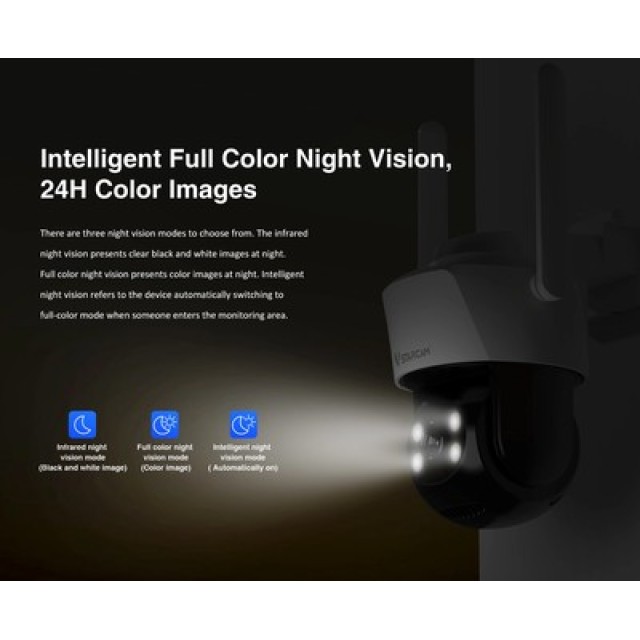 VSTARCAM smart κάμερα CS622, 3MP, WiFi, PTZ, SD, IP66 VSTARCAM smart κάμερα CS622, 3MP, WiFi, PTZ, SD, IP66