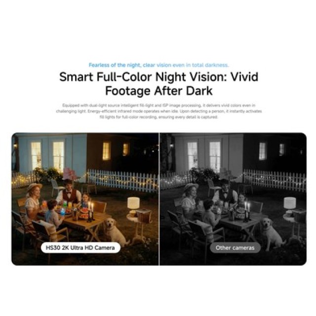VSTARCAM smart κάμερα HS30, 3MP, WiFi, PTZ, SD, IP66 VSTARCAM smart κάμερα HS30, 3MP, WiFi, PTZ, SD, IP66