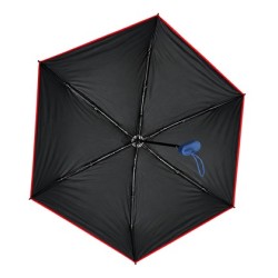 BRUNO mini ομπρέλα βροχής BRN-0321, σπαστή, Φ88cm, UV προστασία, με θήκη, μπλε