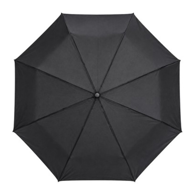 BRUNO ομπρέλα βροχής BRN-0322, σπαστή, αυτόματη, Φ98cm, αντιανεμική, με θήκη, μαύρη