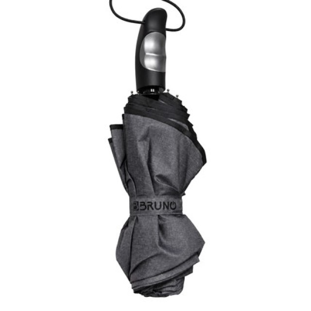 BRUNO ομπρέλα βροχής BRN-0323, σπαστή, αυτόματη, Φ98cm, αντιανεμική, με θήκη, γκρι BRUNO ομπρέλα βροχής BRN-0323, σπαστή, αυτόματη, Φ98cm, αντιανεμική, με θήκη, γκρι