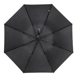 BRUNO ομπρέλα βροχής BRN-0325, σπαστή, αυτόματη, Φ104cm, αντιανεμική, με θήκη, μαύρη