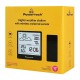 POWERTECH ψηφιακός μετεωρολογικός σταθμός PT-1657 με ασύρματο εξωτερικό αισθητήρα, μαύρος