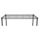 HOME USE μεταλλική ραφιέρα HUH-0270 με 5 ράφια, 90x35x175cm, μαύρη
