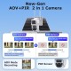 SECTEC smart ηλιακή κάμερα ST-537-6MAOV, dual lens, 3MP, WiFi, SD, PTZ, IP66