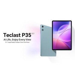 TECLAST tablet P35, 10.1", 3/32GB, Android 16, 6000mAh, μπλε