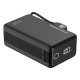 POWERTECH power bank PT-1642 με οθόνη & καλώδιο, 20000mah, 22.5W, μαύρο