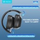 CELEBRAT headphones A43, ασύρματα & ενσύρματα, 40mm, 300mAh, μαύρα