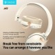 CELEBRAT headphones A45, ασύρματα & ενσύρματα, micro SD, 40mm, 250mAh, μπεζ