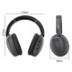 CELEBRAT headphones A47, ασύρματα & ενσύρματα, 40mm, 400mAh, ANC, γκρι