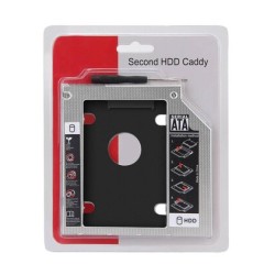 Θήκη σκληρού δίσκου HDD & SSD 2.5" PT-242, SATA, με ύψος 12.7mm