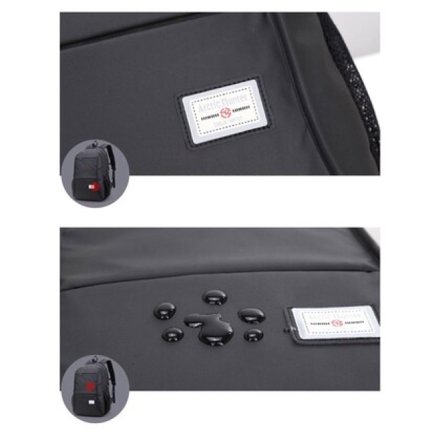 ARCTIC HUNTER τσάντα πλάτης 20005 με θήκη laptop 15.6", 26L, μαύρη