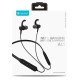 CELEBRAT earphones A15 με μαγνήτη, Bluetooth, 10mm, 130mAh, μαύρα