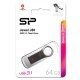 SILICON POWER USB Flash Drive Jewel 80, 64GB, USB 3.2, ασημί