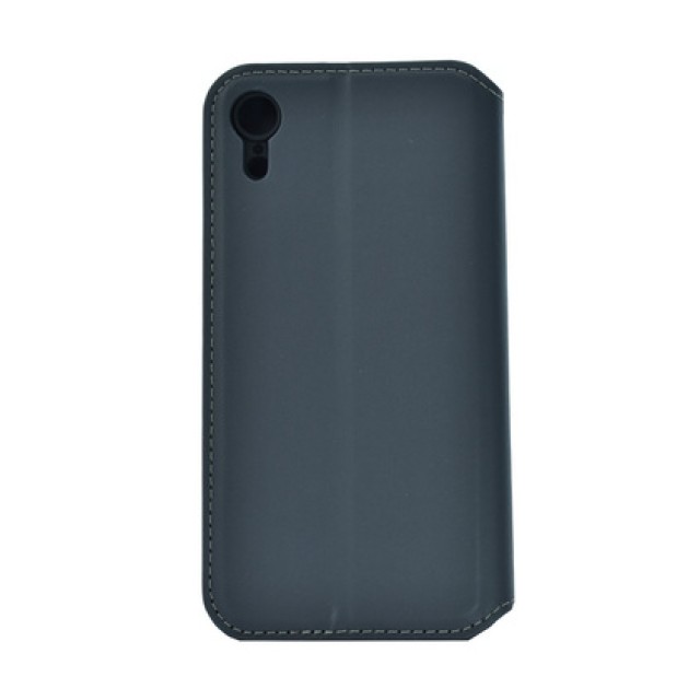 POWERTECH Θήκη Slim Leather για iPhone XR, γκρι