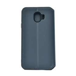 POWERTECH Θήκη Slim Leather για Samsung J4 2018, γκρι