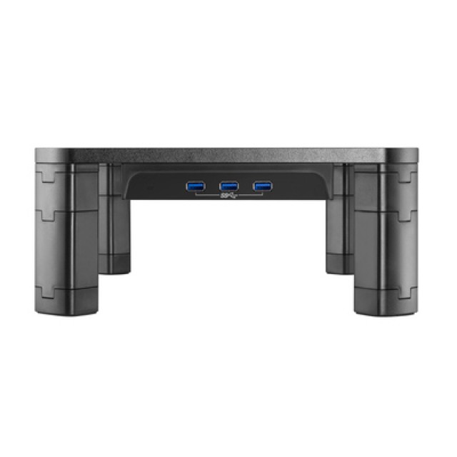 BRATECK επιτραπέζια βάση AMS-7 για οθόνη 17-32", 3x USB 3.0, 20kg