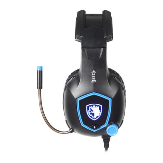 SADES Gaming Headset Dazzle SA-905-BL, 7.1CH, USB, 50mm ακουστικά