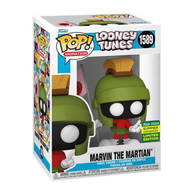 Funko Pop! Animation: Looney Tunes - Marvin the Martian 1589 Limited Edition Funko Pop! Animation: Looney Tunes - Marvin the Martian 1589 Limited Edition