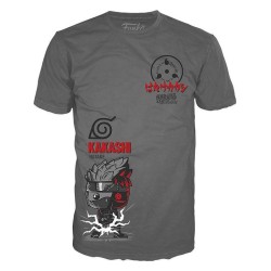 Funko Pop Tee Naruto Kakashi Split M