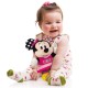 Baby Clementoni Disney Baby Βρεφικό Παιχνίδι Minnie Χνουδωτό-Κουδουνίστρα Για 6+ Μηνών