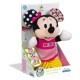 Baby Clementoni Disney Baby Βρεφικό Παιχνίδι Minnie Χνουδωτό-Κουδουνίστρα Για 6+ Μηνών
