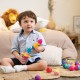Lalaboom 5 Σε 1 Εκπαιδευτικές Χάντρες Και Αξεσουάρ 24 Τμχ  Σε Κύλινδρο Για 10+ Μηνών