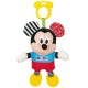 Baby Clementoni Disney Baby Βρεφικό Παιχνίδι Mickey Χνουδωτό-Κουδουνίστρα Για 6+ Μηνών