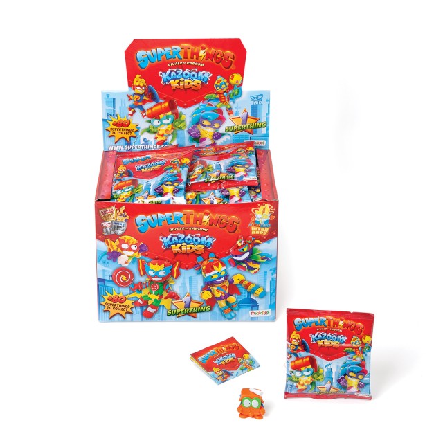Superthings Μικροπλάσματα Kazoom Kids Φιγούρα Μονή Για 3+ Χρονών