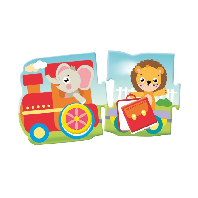 Εξυπνούλης Baby Montessori Εκπαιδευτικό Παιχνίδι Τρενάκι Με Σχήματα Για 12-36 Μηνών Εξυπνούλης Baby Montessori Εκπαιδευτικό Παιχνίδι Τρενάκι Με Σχήματα Για 12-36 Μηνών