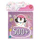 AS Sticker Book Τετράδιο Με 500 Αυτοκόλλητα Για 3+ Χρονών