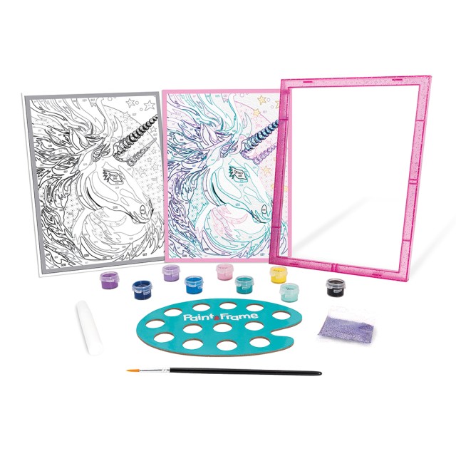Paint & Frame Paint by Numbers Fairytale Unicorn Για Ηλικίες 6+ Χρονών Paint & Frame Paint by Numbers Fairytale Unicorn Για Ηλικίες 6+ Χρονών