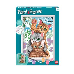 Paint & Frame Paint by Numbers Funny Kitties - Cute Bunnies - Loving Puppy - Magic Unicorn Για 9+ Χρονών
