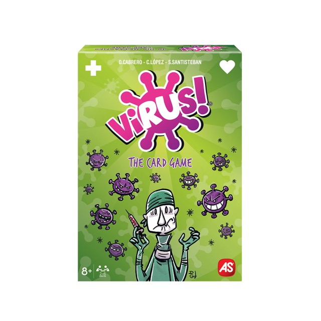 AS Games Παιχνίδι Με Κάρτες Virus! Για Ηλικίες 8+ Χρονών Και 2-6 Παίκτες AS Games Παιχνίδι Με Κάρτες Virus! Για Ηλικίες 8+ Χρονών Και 2-6 Παίκτες