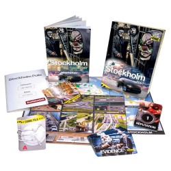 AS Games Επιτραπέζιο Παιχνίδι Crime Scene Stockholm 2007 Για Ηλικίες 18+ Χρονών Και 1+ Παίκτες