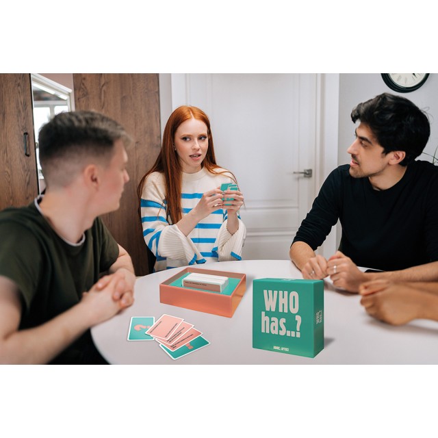 AS Games Επιτραπέζιο Παιχνίδι Gift Games Who Has? Για Ηλικίες 15+ Χρονών Και 3-6 Παίκτες