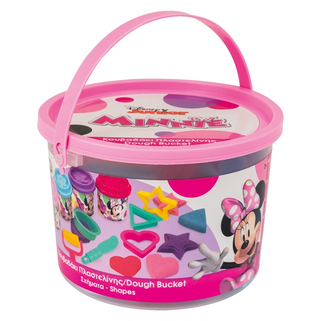 AS Πλαστελίνη Disney Minnie Κουβαδάκι Με 4 Βαζάκια - Καπάκια Καλουπάκια Και 8 Εργαλεία 200gr AS Πλαστελίνη Disney Minnie Κουβαδάκι Με 4 Βαζάκια - Καπάκια Καλουπάκια Και 8 Εργαλεία 200gr