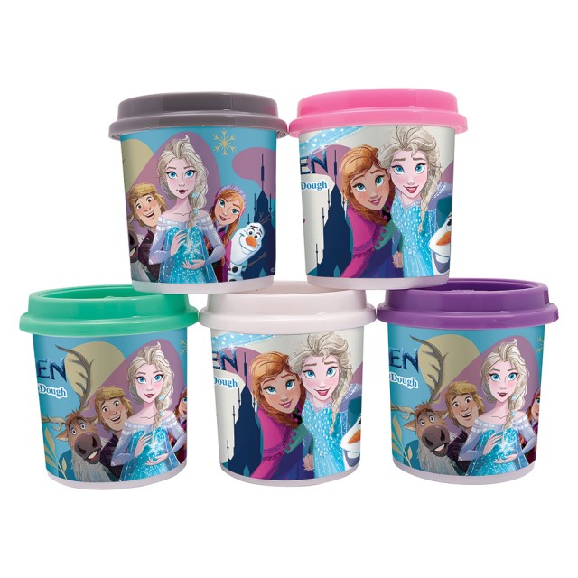 AS Πλαστελίνη Disney Frozen Σακουλάκι Με 5 Βαζάκια Και Καπάκια Καλουπάκια 570gr Για 3+ Χρονών AS Πλαστελίνη Disney Frozen Σακουλάκι Με 5 Βαζάκια Και Καπάκια Καλουπάκια 570gr Για 3+ Χρονών