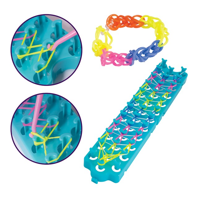 AS Plexi Flexi Love Αργαλειός Με 800 Λαστιχάκια & 30 Αξεσουάρ Για Ηλικίες 5+ Χρονών