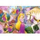 Clementoni Παιδικό Παζλ Maxi Super Color Disney Princess: Μαλλιά Κουβάρια 24 τμχ