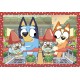 Clementoni Παιδικό Παζλ 4 in 1 Super Color Bluey 12-16-20-24 τμχ