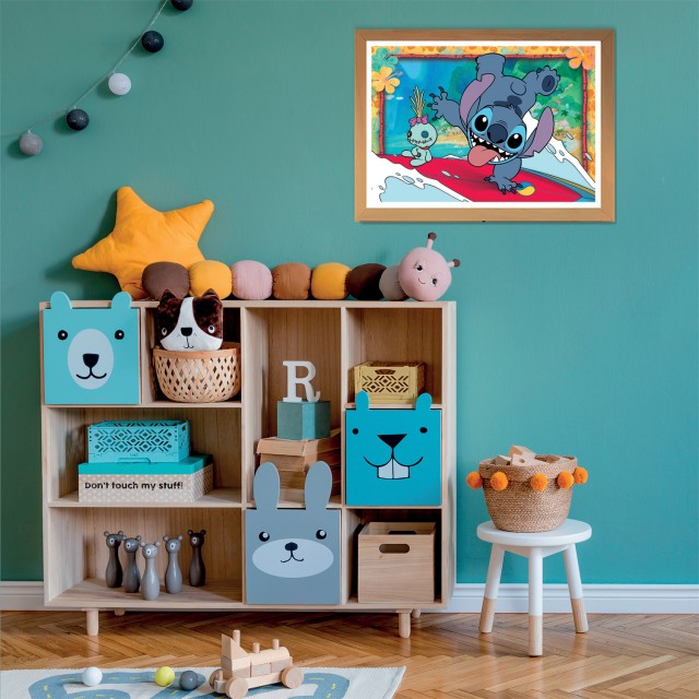 Clementoni Παιδικό Παζλ Super Color Disney Stitch 2x20 τμχ Clementoni Παιδικό Παζλ Super Color Disney Stitch 2x20 τμχ